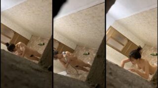 Bokeptwiter ngintip perawan chindo mandi