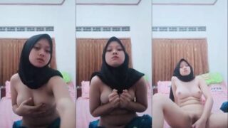 Bokep putri andani colmek jilbab hitam pake botol